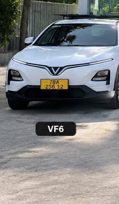 Xe điện VinFast VF6 5 chỗ biển số 78A Phú Yên phục vụ taxi Tuy Hòa Tây Hòa
